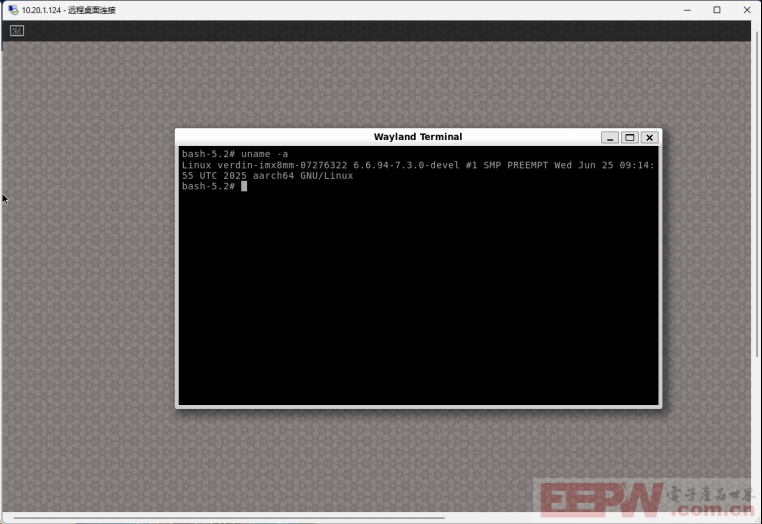 NXP iMX8MM ARM 平台 Weston RDP 远程桌面部署测试6951.png